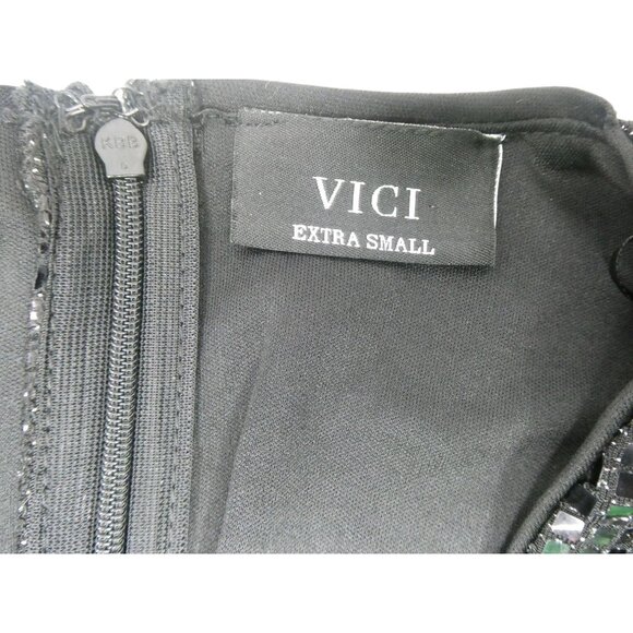 Vici‎ Mini Black Glitter Dress - Picture 7 of 7